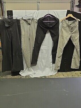 4 Pair Elie Tahari Jeans Classic Flare Slim Fit Straight Size 10